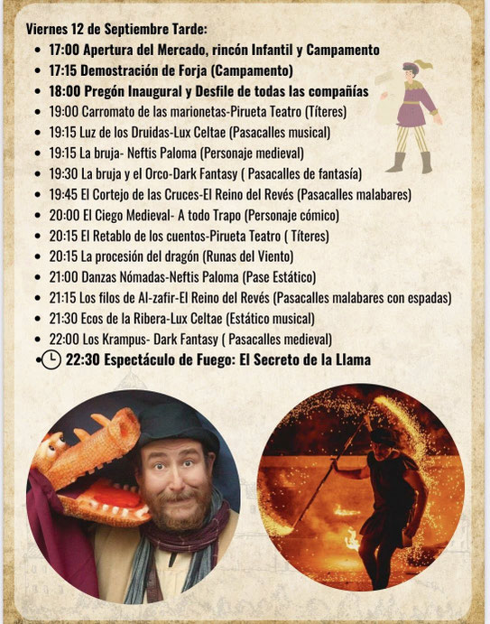 Programa del Mercado Medieval de Tudela