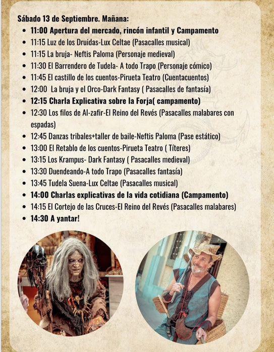 Programa del Mercado Medieval de Tudela