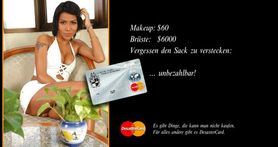DesasterCard - Unbezahlbar!