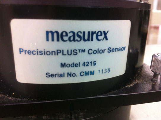 measurex Color Sensor Label