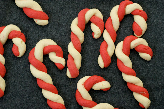 Zuckerstangen-Kekse