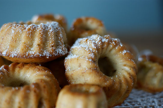 Erdnussbutter-Bananen-Gugl