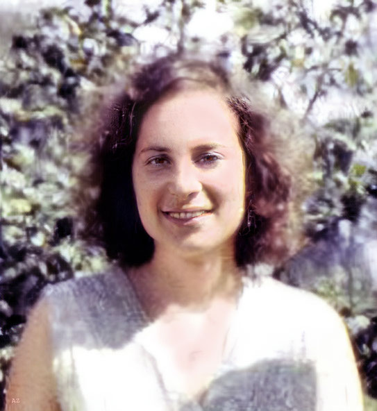 Karen Talbot in Agra, India - 1980