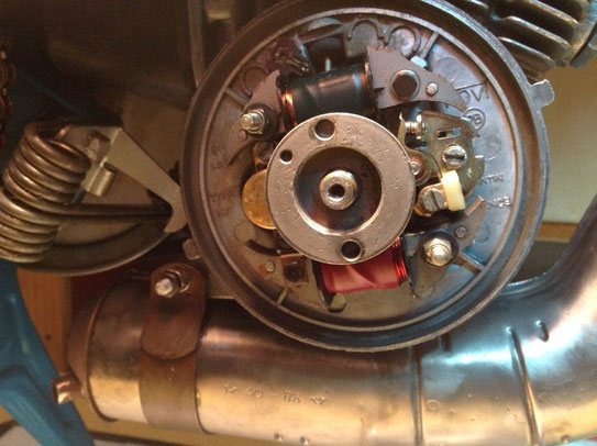 Mamob motobecane 50V avant bobines volant magnetique
