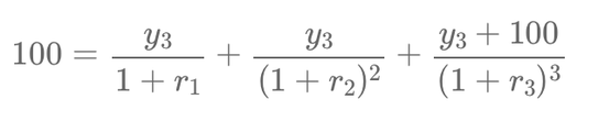 Extraction des taux spots à partir des taux par en termes simples