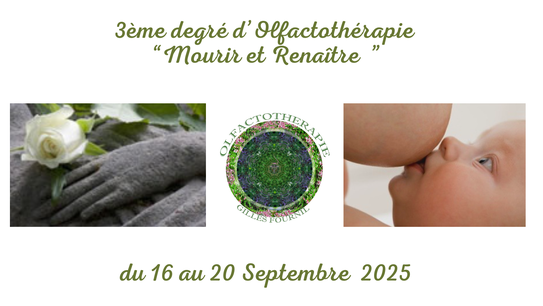 Formation d'Olfactothérapie 3ème degré - Archétypes de la mort et de la naissance 