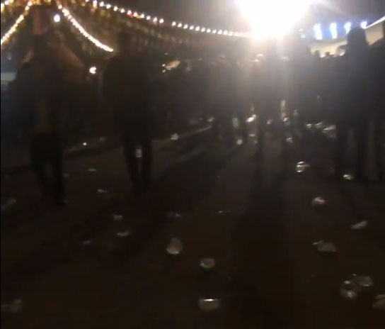 Capture d'écran - Vidéo amateur de la fin de soirée à la Fiesta des Suds...