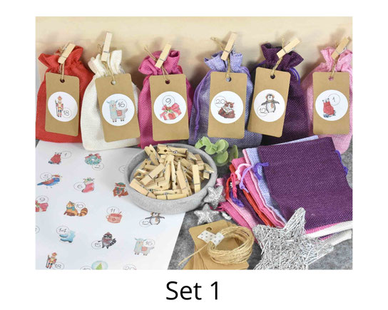 Adventskalender DIY Paket