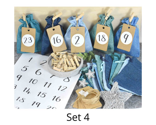 Adventskalender DIY Paket