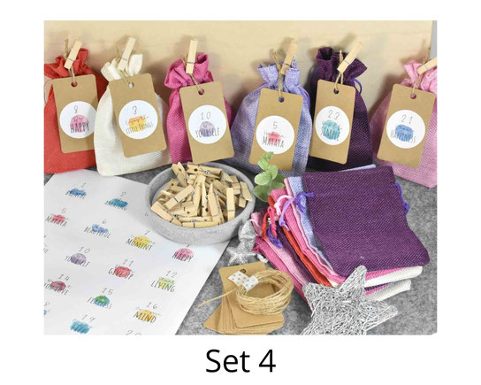 Adventskalender DIY Paket