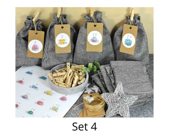 Adventskalender DIY Paket