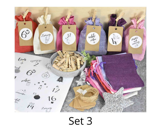 Adventskalender DIY Paket