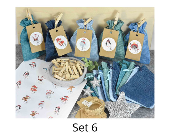 Adventskalender DIY Paket