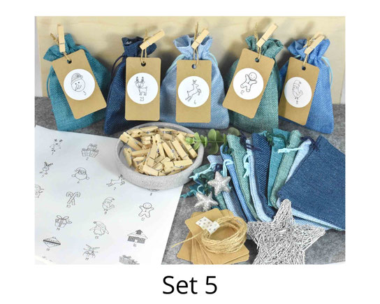 Adventskalender DIY Paket