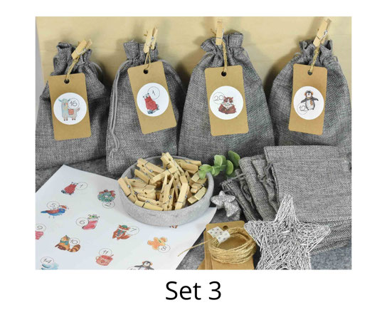 Adventskalender DIY Paket