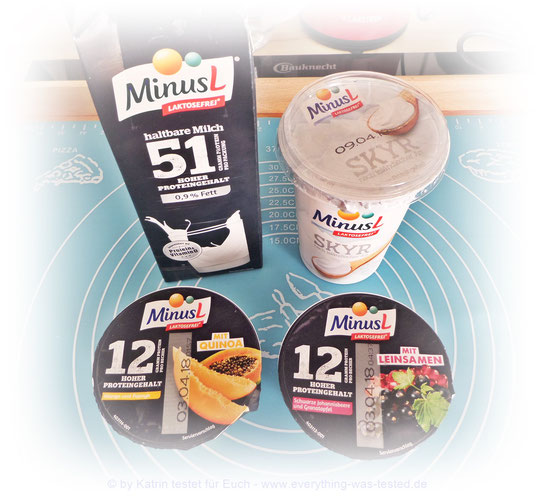 Die neue Linie von Omira - MinusL Proteinmilch, Proteingenuss und Skyr 