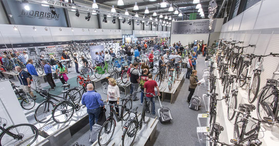 Halle 6 auf der BIKE&CO-Ordermesse 2015 (Foto: BICO Zweirad Marketing GmbH)