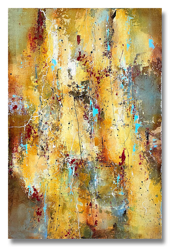 meintkebehder, dialog, stumm, abstrakt, malerei, painting, landschaft, bodden, ostsee, abstract, lanschaftsmalerei, landscape, meer, nordsee, wasser, mischtechnik, acryl, oel, bilder, leinwand, canvas, marmormehl, spachteltechnik, schichtenmalerei