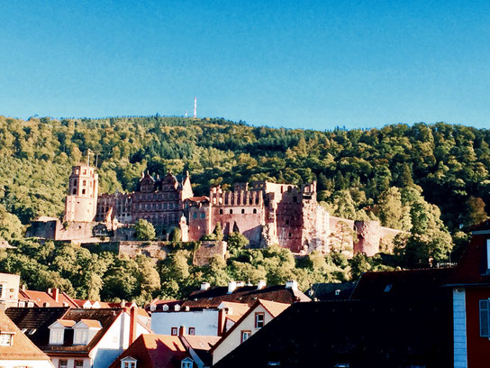 Städtereise Deutschland, das Heidelberger Schloss