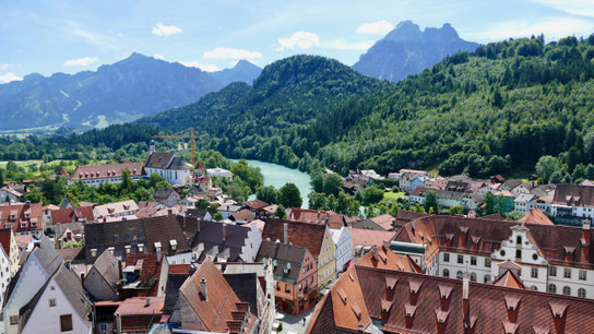 Füssen Allgäuer Alpen und Lech