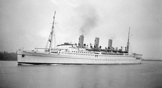 SS EMPRESS OF CANADA is the ship Meher Baba & party sailed from Vancouver, Canada to Shanghai, China in January 1935.