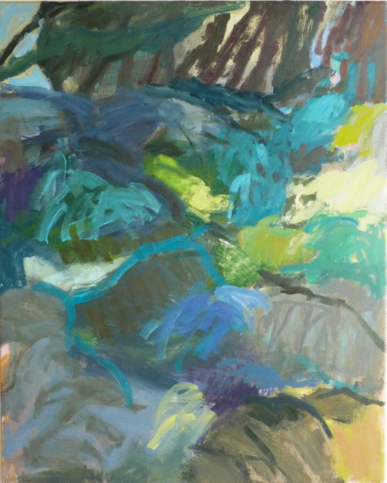 Colline 2010 100 x 80 cm Öl / Leinwand 