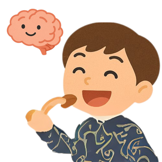 朝ごはん笑い