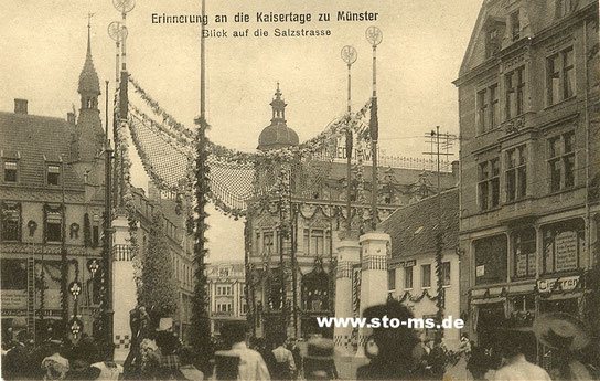 Triumphbogen am Eingang der Salzstraße