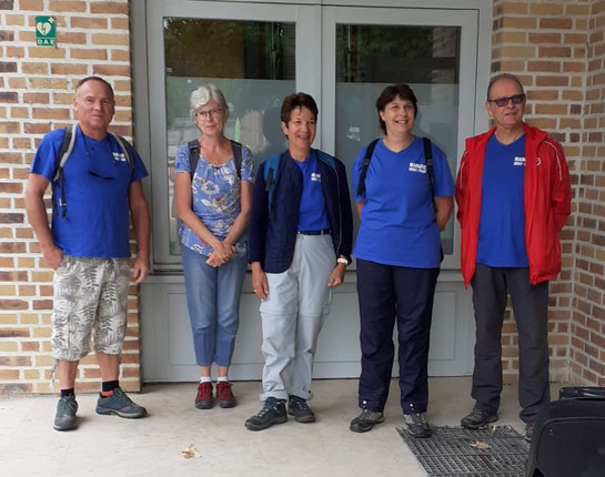Complet, nous pouvons partir pour la promenade