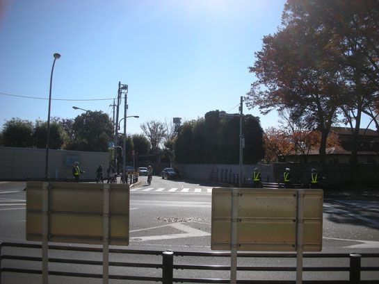 東京競馬場の駐車場