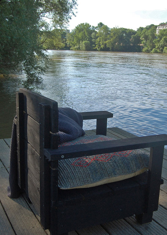 fauteuil bois made in france