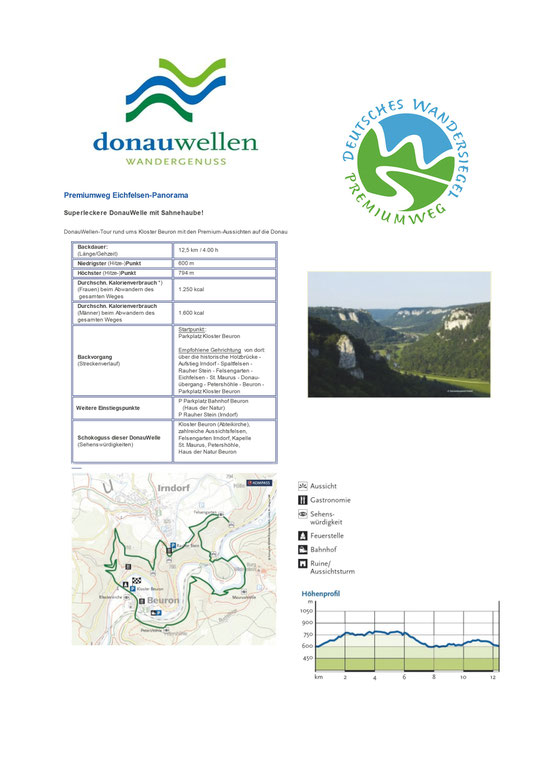 Premium-Wanderweg "Eichfelsen-Panorama"