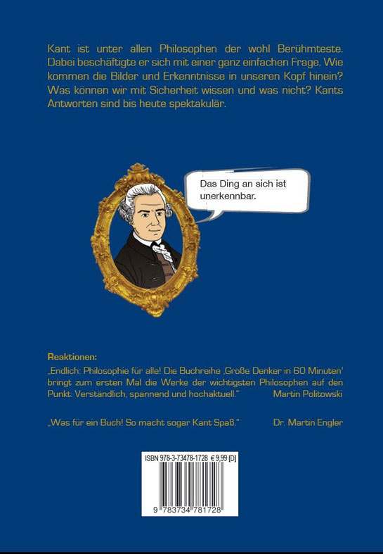 Buchcover von Buch über Kant; Buch über immanuel Kant: