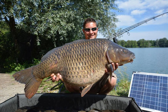 pêche des grosses carpes à IKTUS