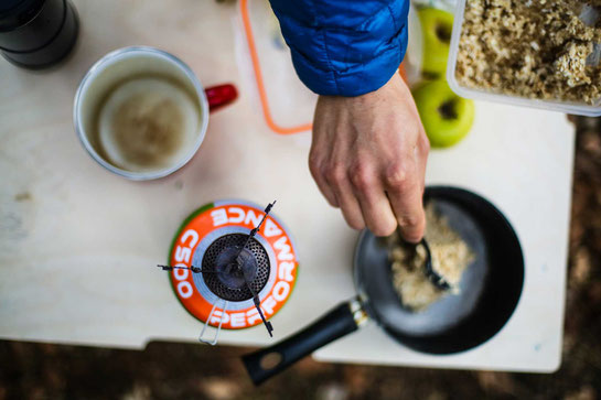 Even if your breakfast is quick, take a second to capture the scene. Wouldn’t it be great if every meal were outdoors?
