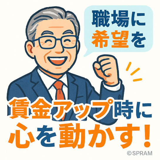 賃金アップを機会に社内モチベーションをぐっと上げる声掛け