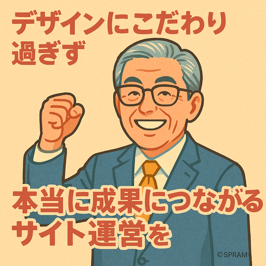 デザインにこだわり過ぎたウェブサイトは悲惨