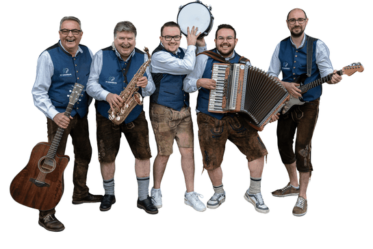 Partyband De Gaudimacha Bandfoto