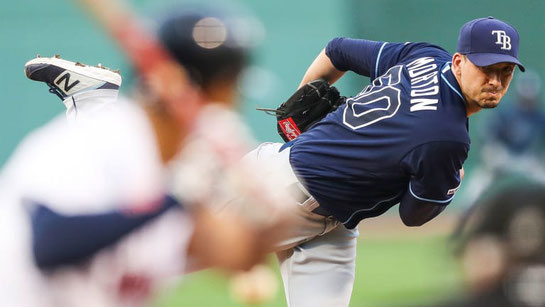 Charlie Morton è il pitcher in attività con più battitori colpiti (121) (Foto SI-Getty Images)