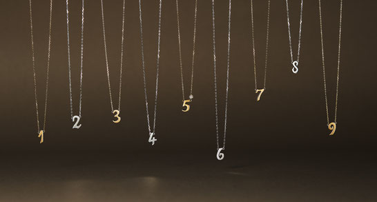 womb☆jewelry　ゴールド　数秘術ネックレス