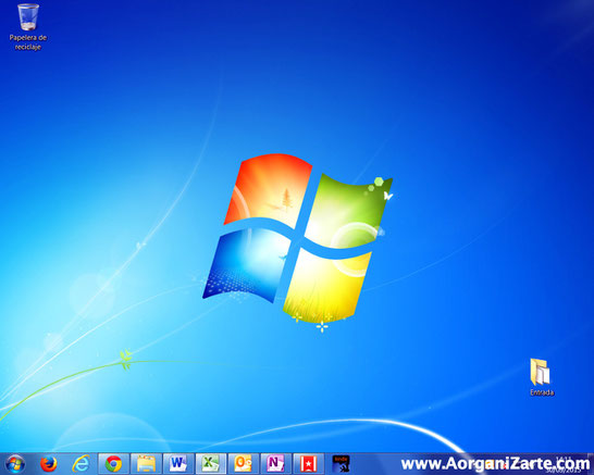Organiza el Escritorio de tu Ordenador - AorganiZarte