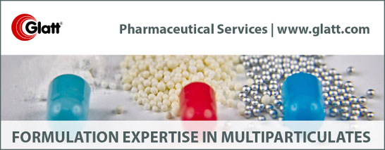 Multiparticulates & Pellets by Glatt Pharmaceutical Services