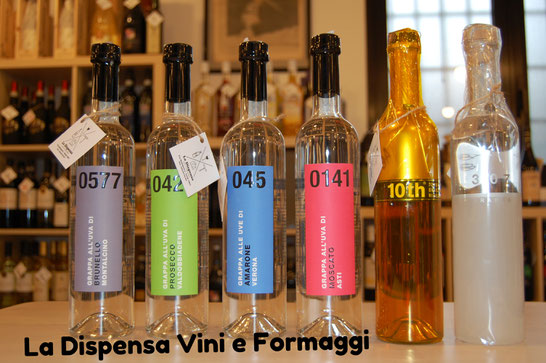 Le Grappe di Luciano Brotto a La Dispensa Vini e Formaggi di Carpi (Mo)