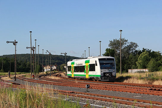 VBG4 nach Gera Hbf an der Wünschendorfer Nordausfahrt.