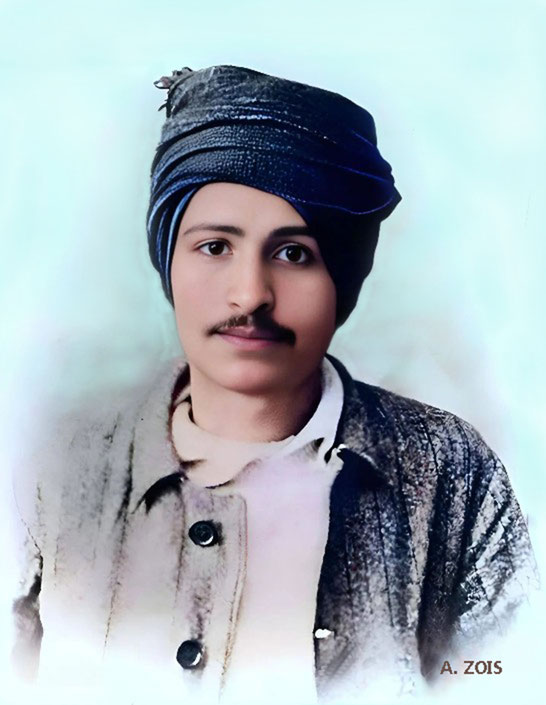 4. 1918 ; Merwan Irani ( later Meher Baba ) at Poona, India
