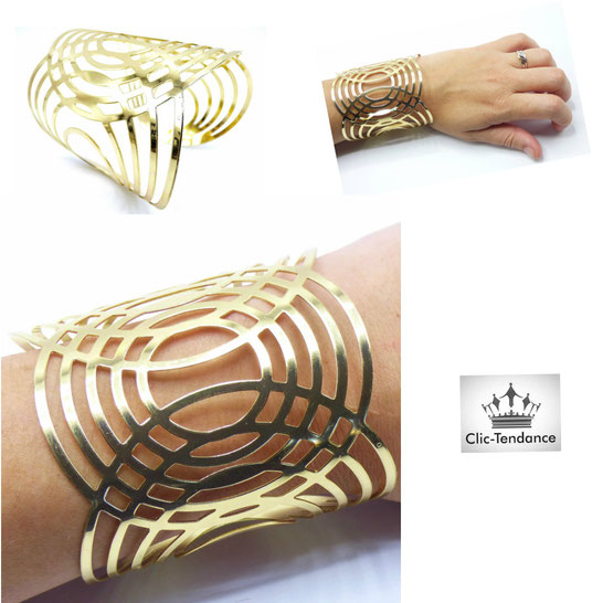 Bague manchette femme hotsell