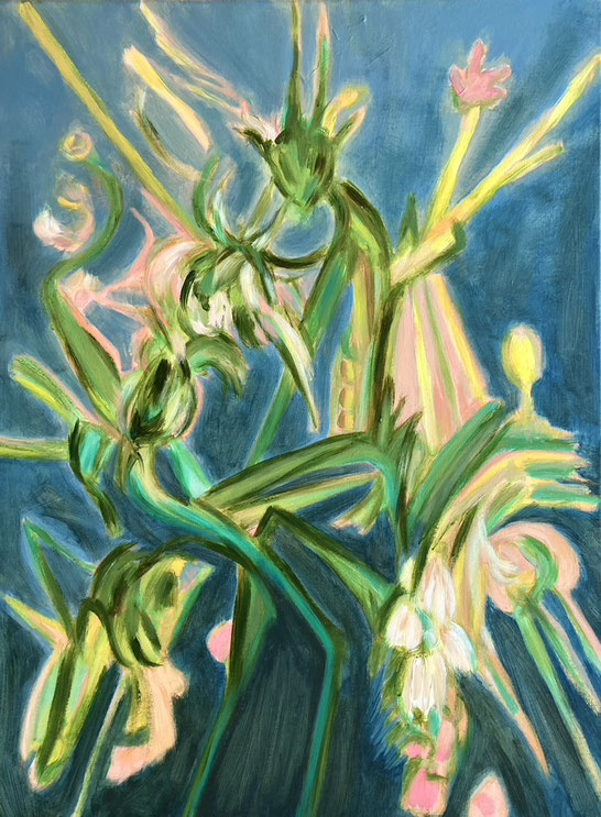 Sans titre, 2024 Acryl auf Leinwand 80x60