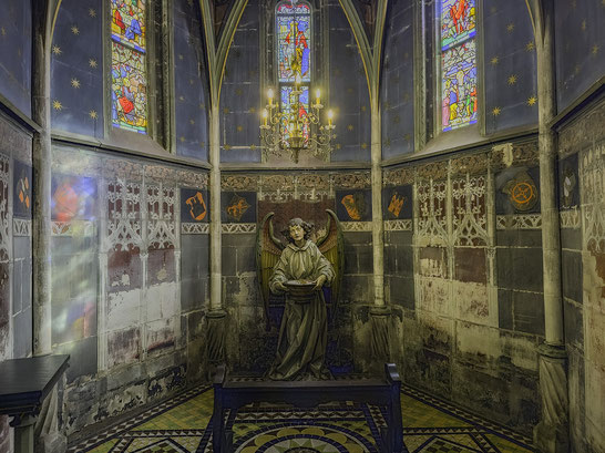 Bild: die Engelskapelle in der #ÉgliseSaintPierreLeJeuneProtestant in Strasbourg 