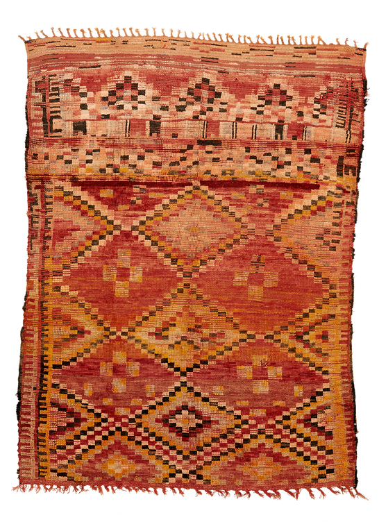 Teppich. Zürich. Vintage Marmoucha Rug, berber tribe from Morocco. Handgewebter Teppich, Kelim.