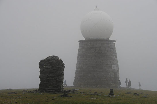 Vestkapp im Nebel
